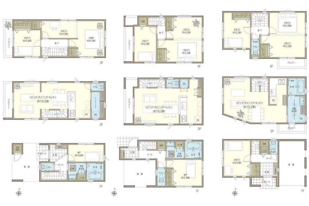 逗子市久木9丁目　新築4棟戸建
