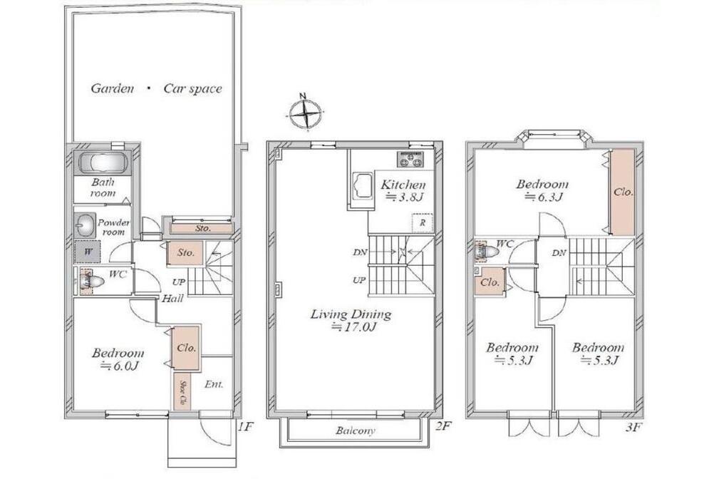 エアリアルタウン逗子海岸１階部分