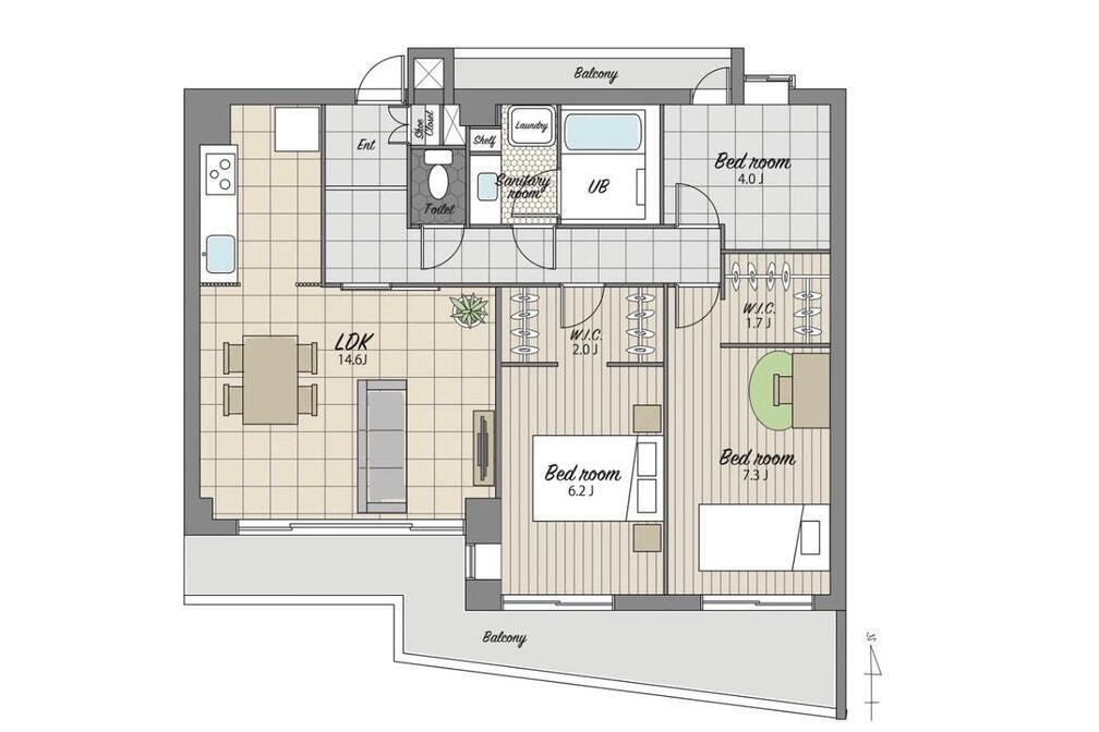 ナイスステージ葉山2階部分