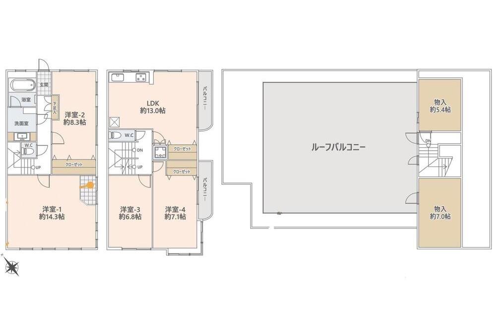 雪ノ下横小路ハイツ1号棟D