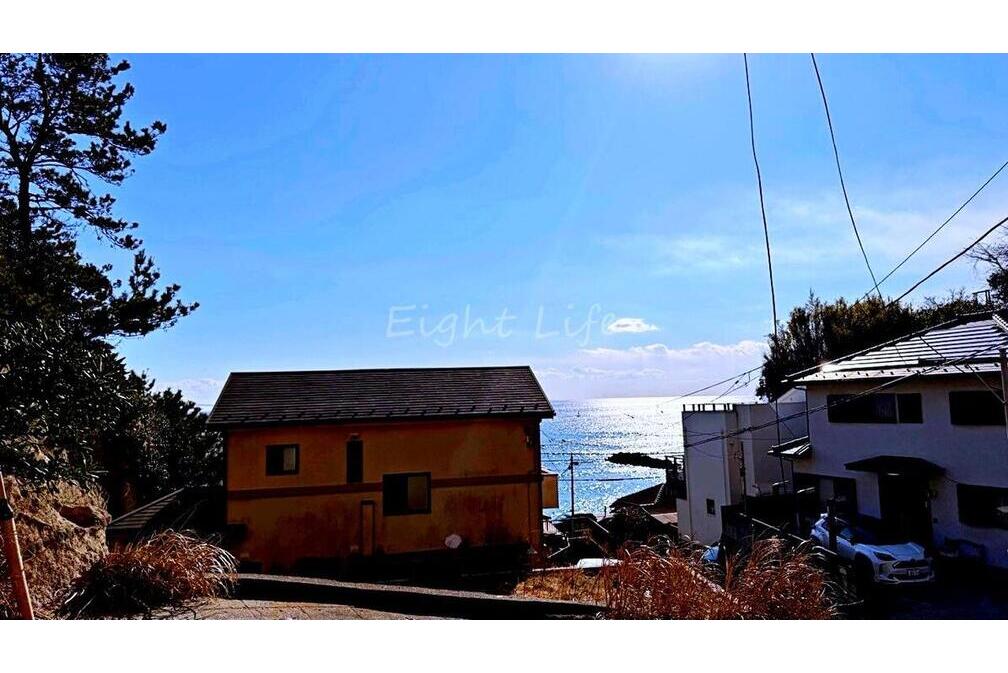 鎌倉市腰越1丁目 オーシャンビューの古家付売地