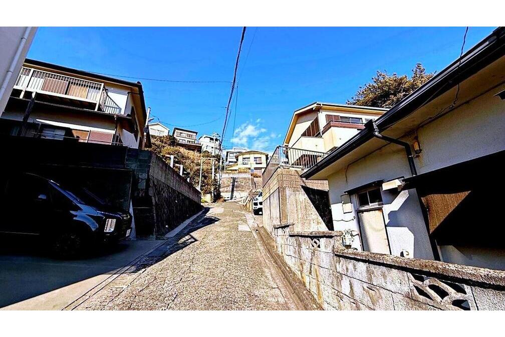 鎌倉市腰越1丁目 オーシャンビューの古家付売地