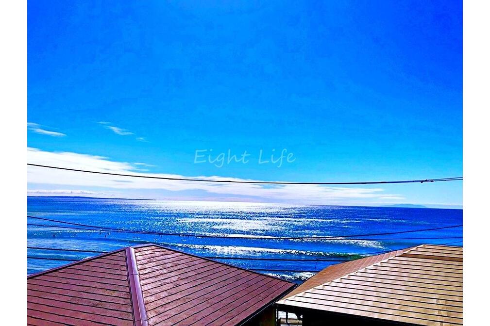 鎌倉市腰越1丁目 オーシャンビューの古家付売地